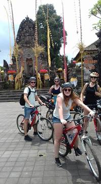 Bali Bike Tour, Bali Temples cycling, Ubud bike tour